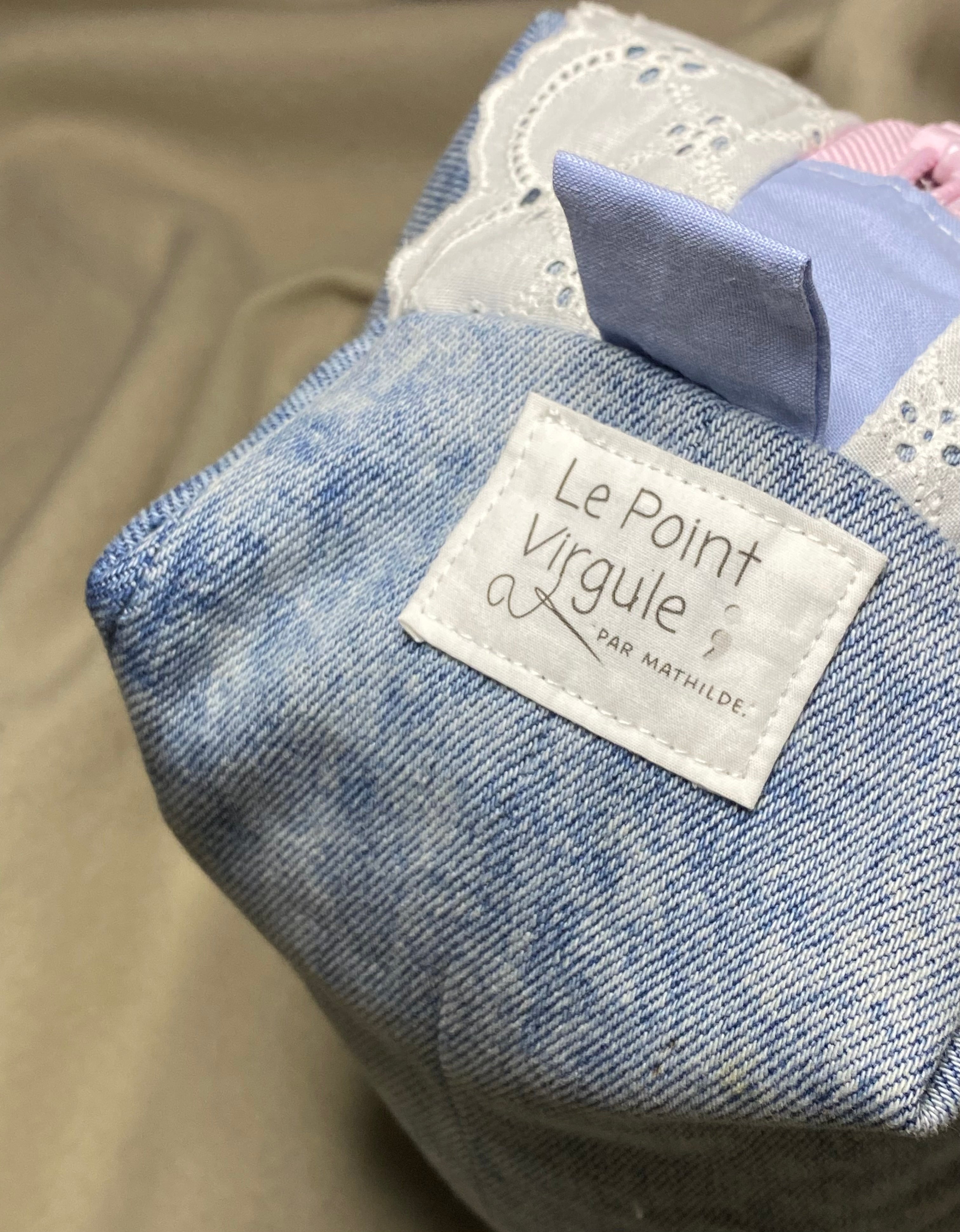 Trousse type toilette GroZip' - personnalisée