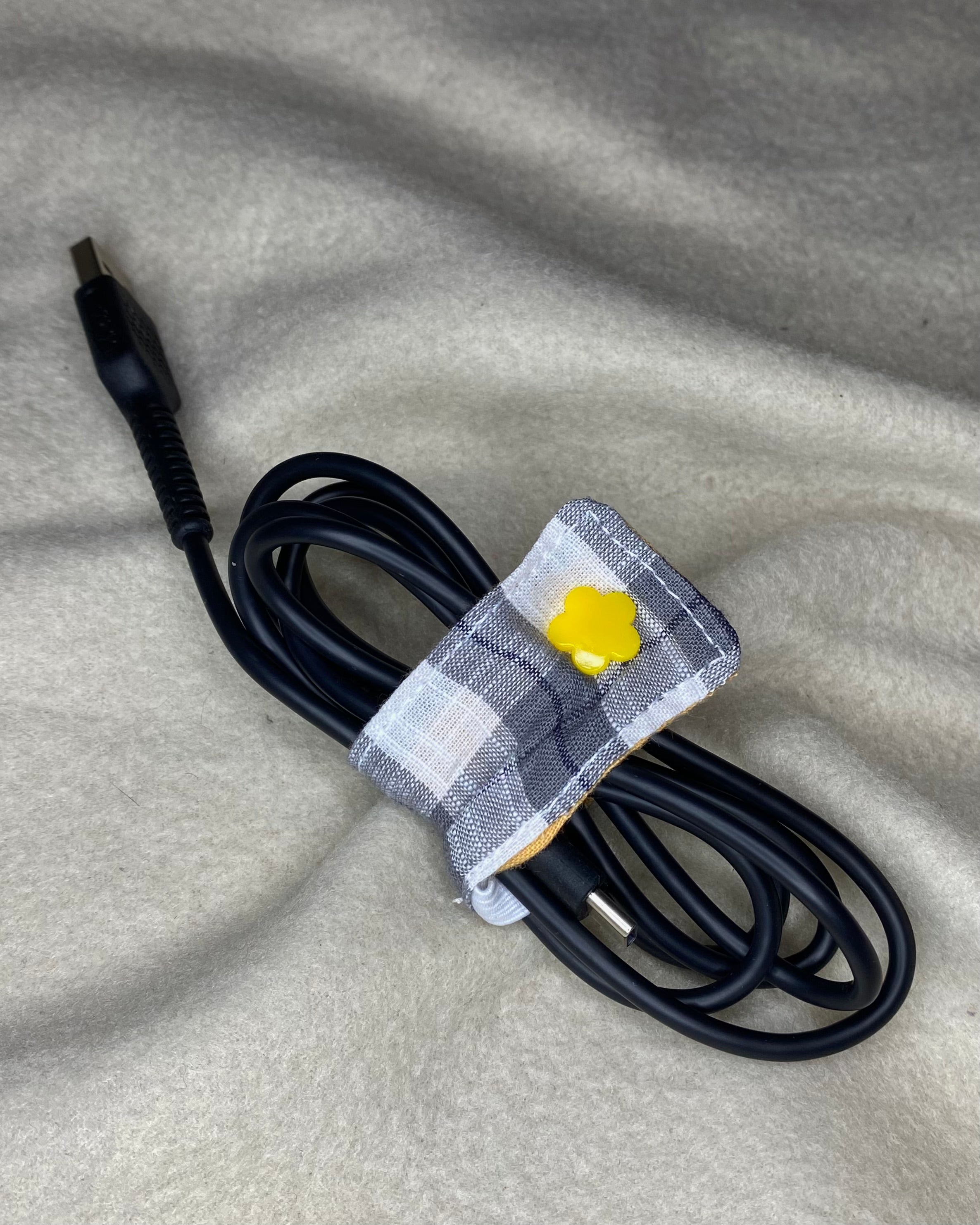 Fermoir câble chu'tissu- tout prêt