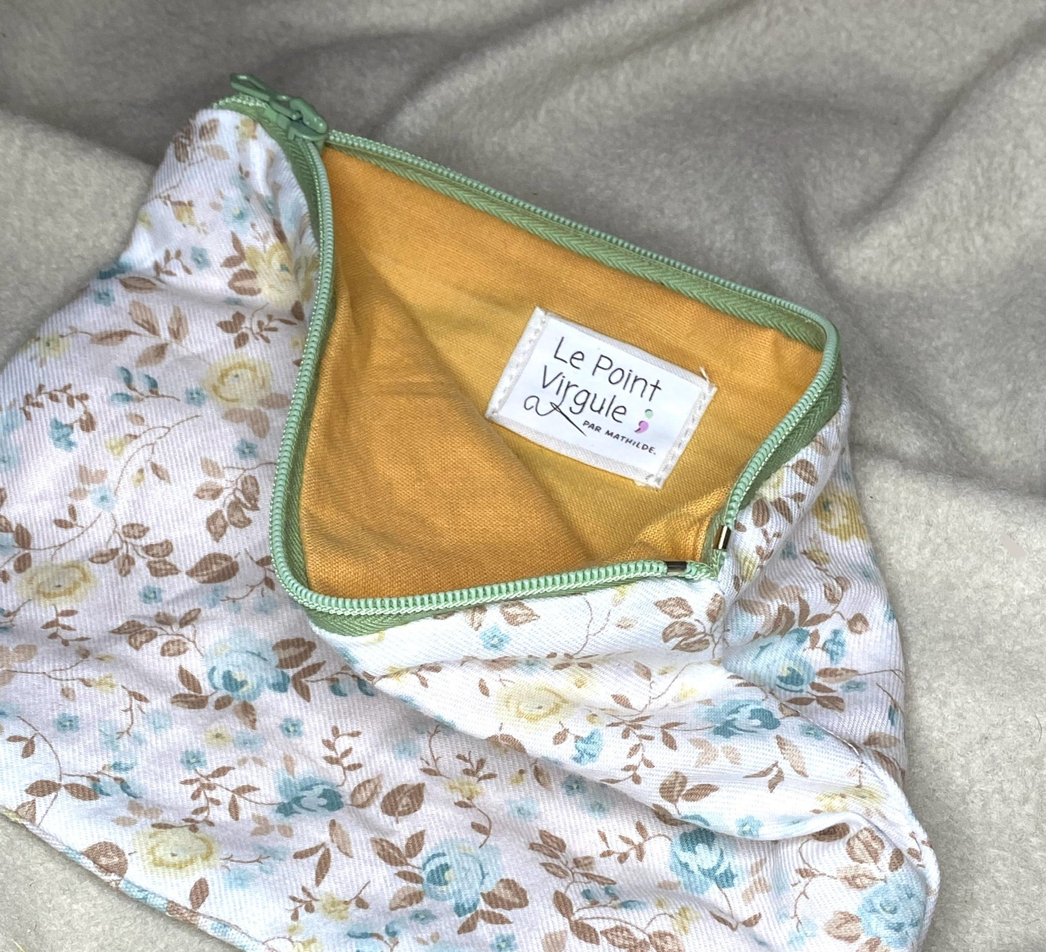 Grande trousse plate' - personnalisée