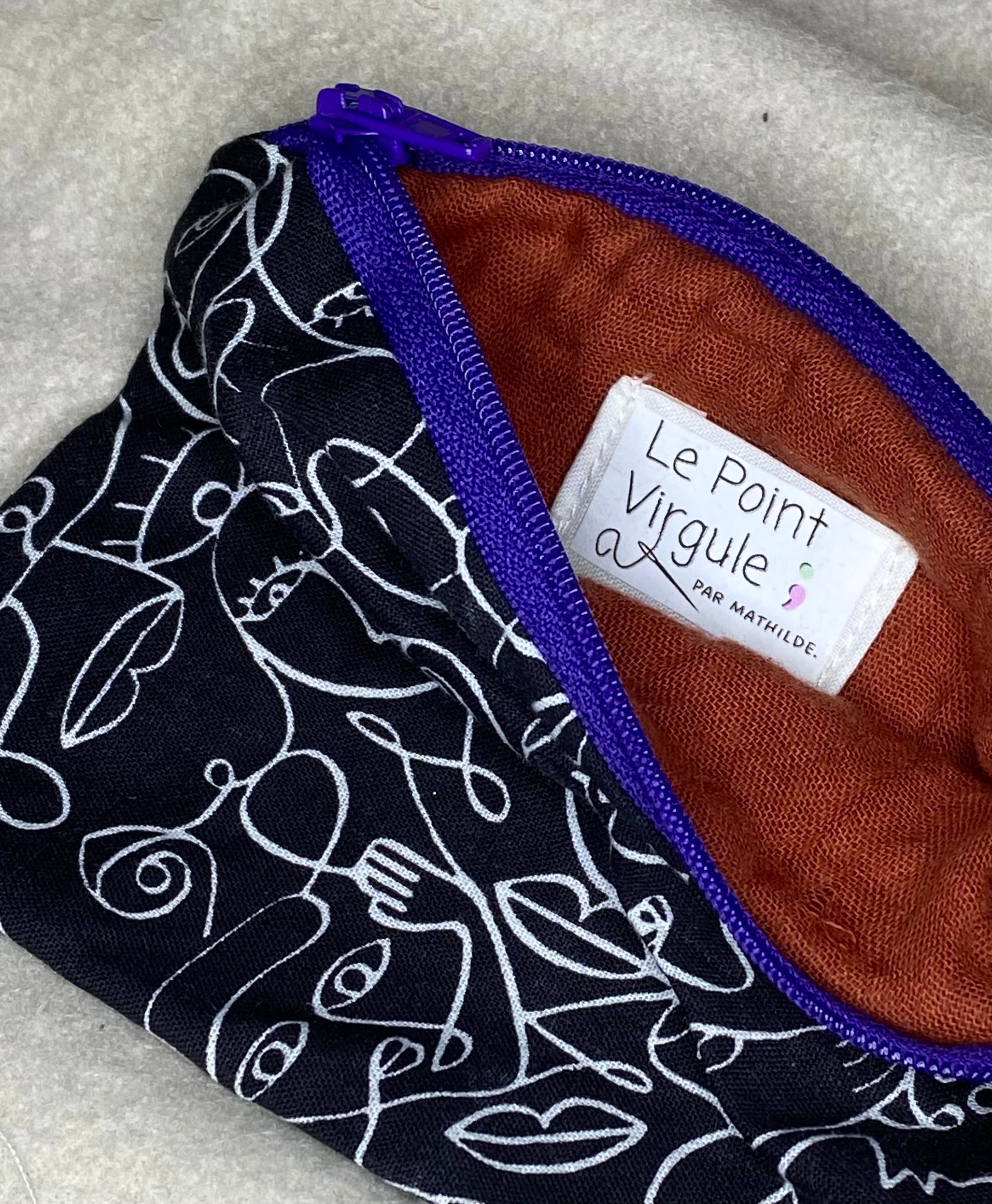 Petite trousse plate'- personnalisée